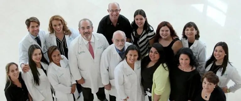 group photo of the friendly dermatologists at Greater Miami Skin & Laser Center