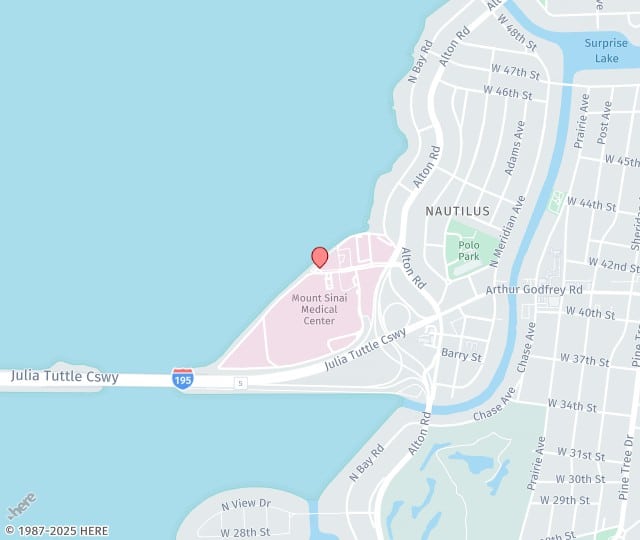 Location Map: 4308 Alton Road Miami Beach, FL 33140