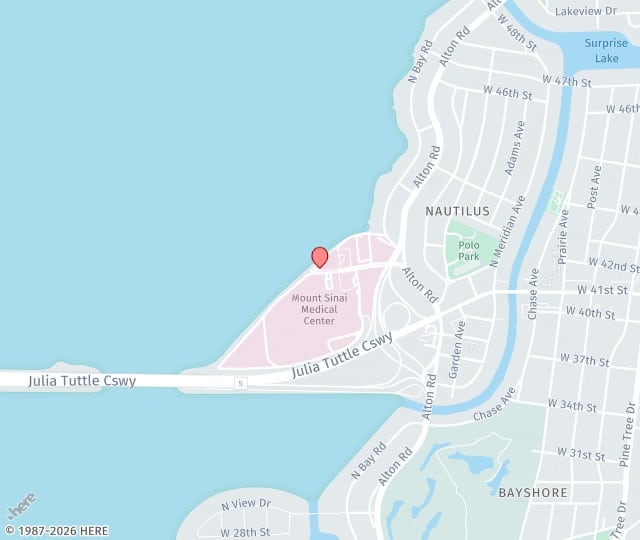 Location Map: 4308 Alton Road Miami Beach, FL 33140